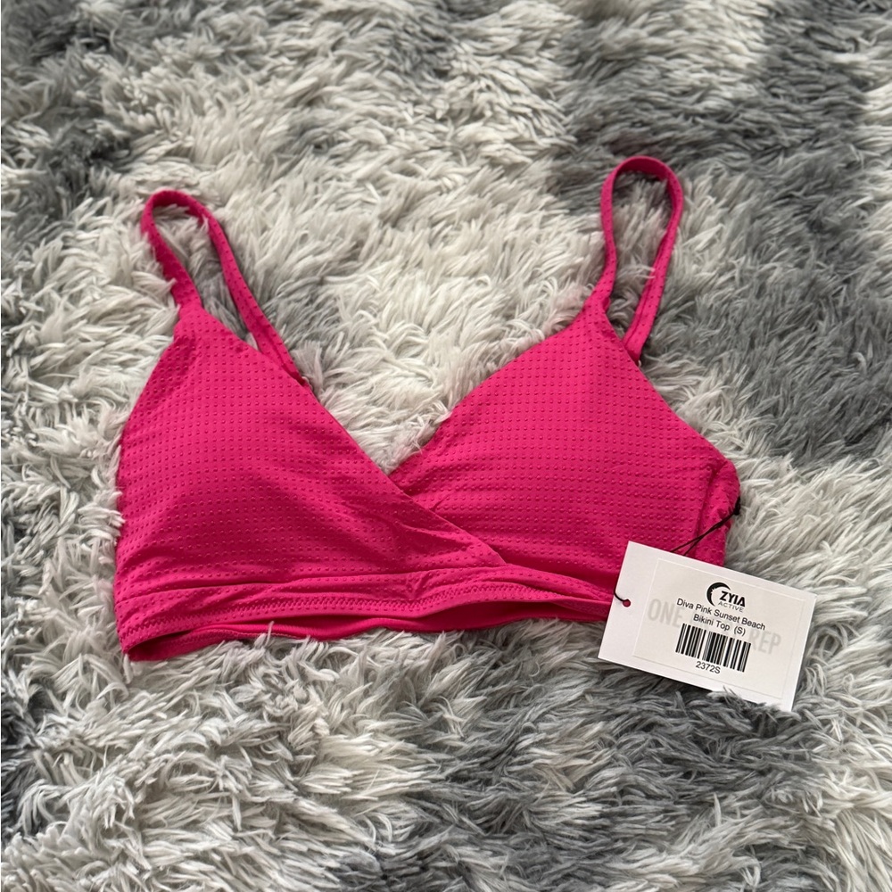 ZYIA Pink Bikini Diva Pink Top